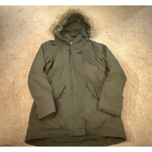 Burton Hazel Jacket Green Snowboarding Winter Coat Thermolite Insulated XS